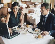 business lunch