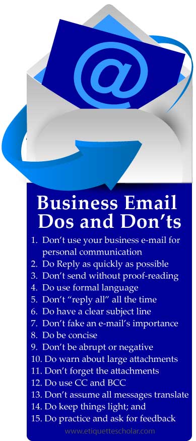 The Business Email Etiquette Guide!