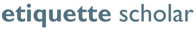 Etiquette Scholar Logo