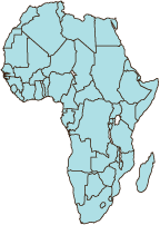 the gambia map